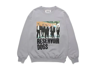 WACKO MARIA Reservoir Dogs / Heavy Weight Crew Neck Sweat Shirt "Gray"