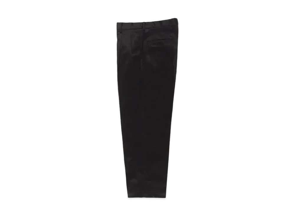 WACKO MARIA Double Pleated Chino Trousers "Black"