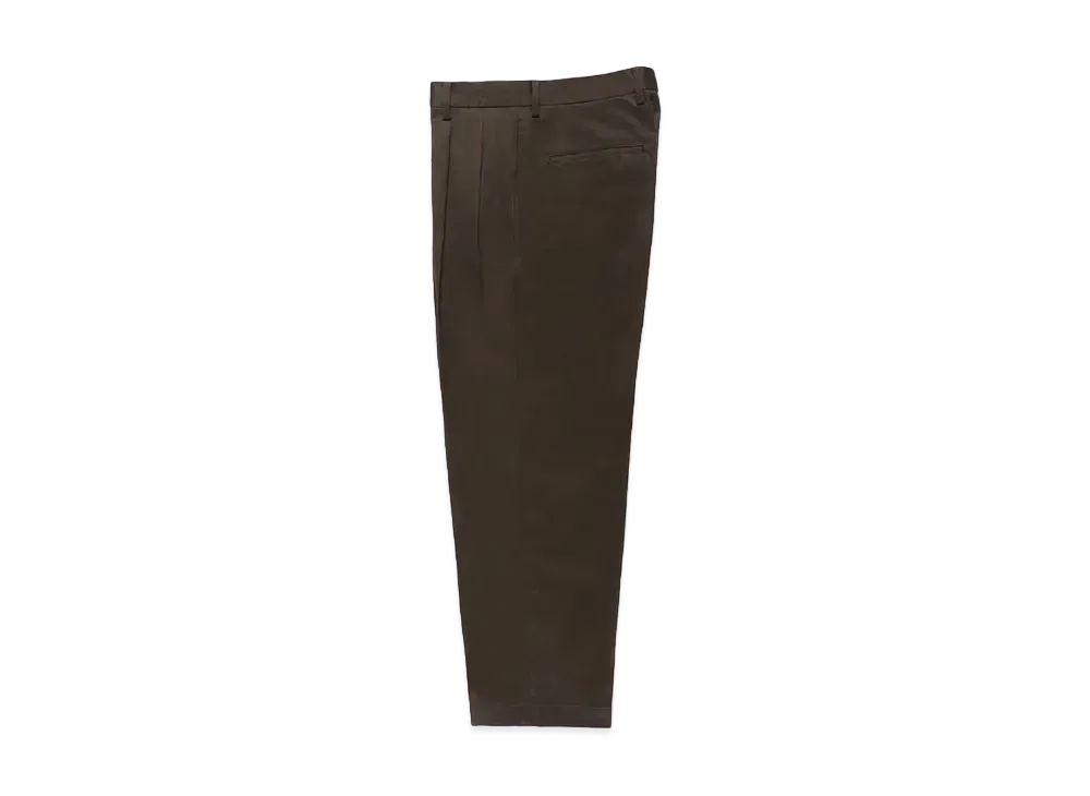 WACKO MARIA Double Pleated Chino Trousers "Khaki"
