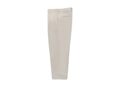 WACKO MARIA Double Pleated Chino Trousers "White"