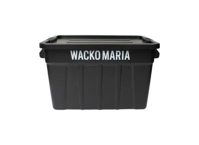 WACKO MARIA Thor / Large Totes With Lid 75L "Black"