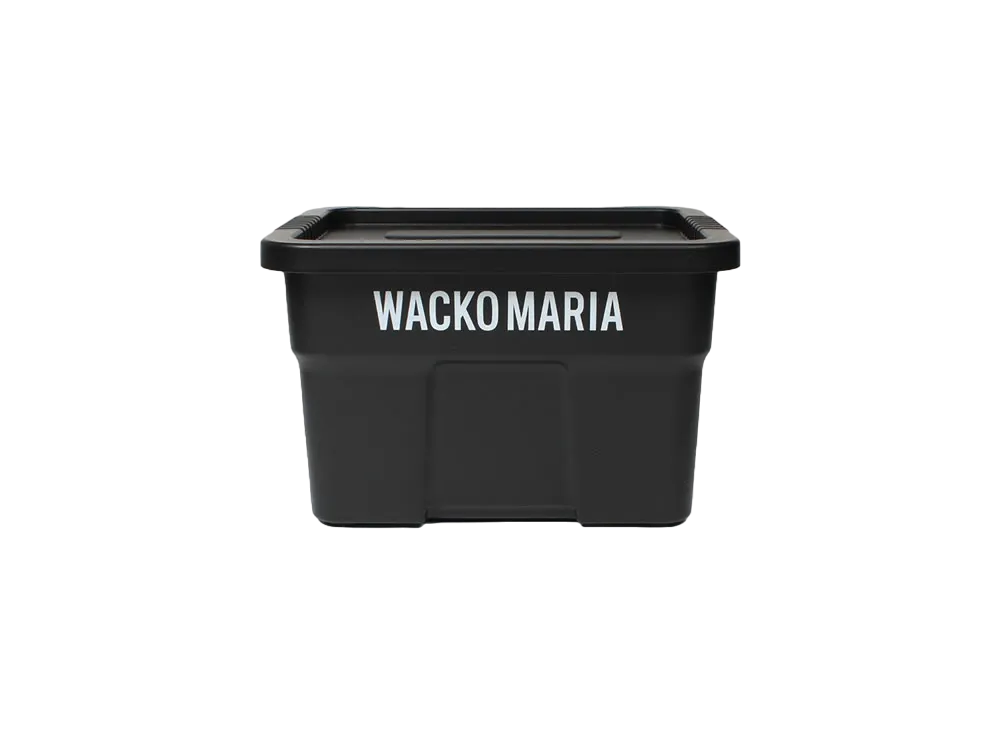 WACKO MARIA Thor / Large Totes With Lid DC 22L "Black"