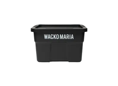 WACKO MARIA Thor / Large Totes With Lid DC 22L "Black"