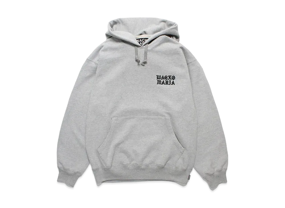 WACKO MARIA Heavy Weight Hooded Sweat Shirt "Gray"