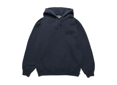 WACKO MARIA Heavy Weight Hooded Sweat Shirt "Navy"