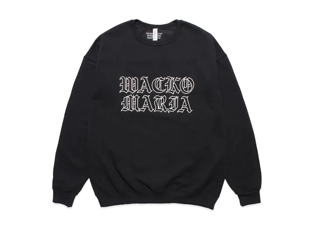 WACKO MARIA Sweat Shirt "Black"