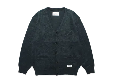 WACKO MARIA Mohair Knit Cardigan "Dark Green"