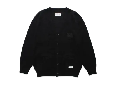 WACKO MARIA Mohair Knit Cardigan "Black"