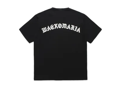 WACKO MARIA Washed Heavy Weight T-Shirt "Black"