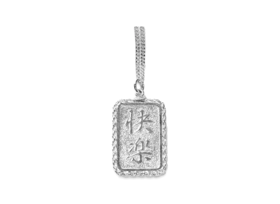 WACKO MARIA Plate Necklace "Silver"