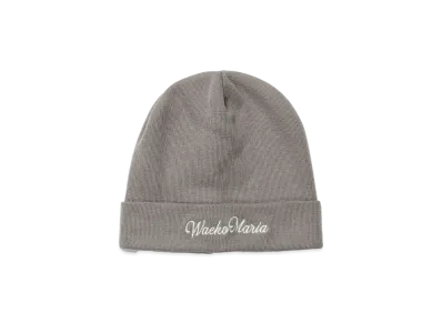 WACKO MARIA Cotton Knit Watch Cap "Gray"