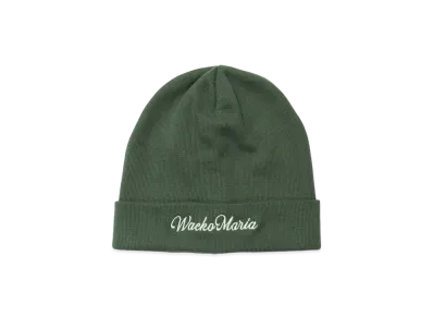 WACKO MARIA Cotton Knit Watch Cap "Green"