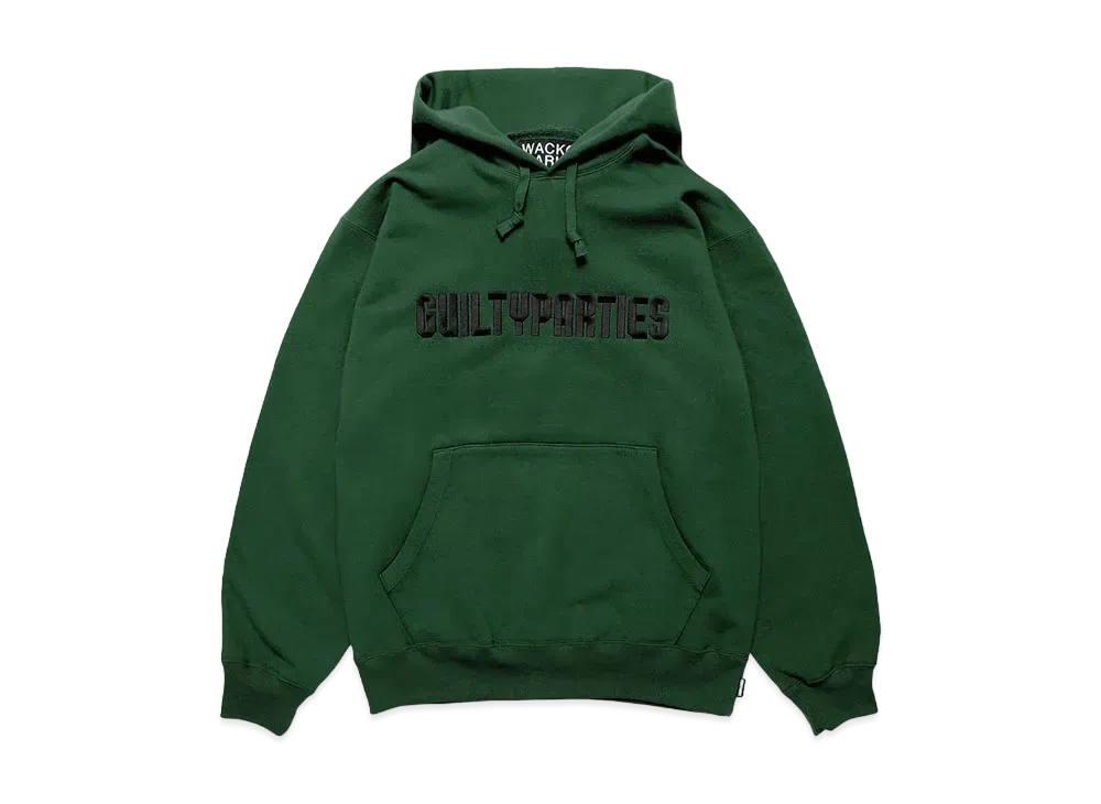 WACKO MARIA Heavy Weight Hooded Sweat Shirt "Green"