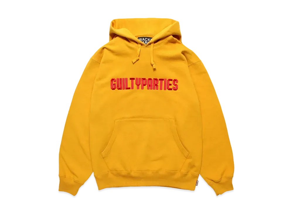 WACKO MARIA Heavy Weight Hooded Sweat Shirt "Yellow"