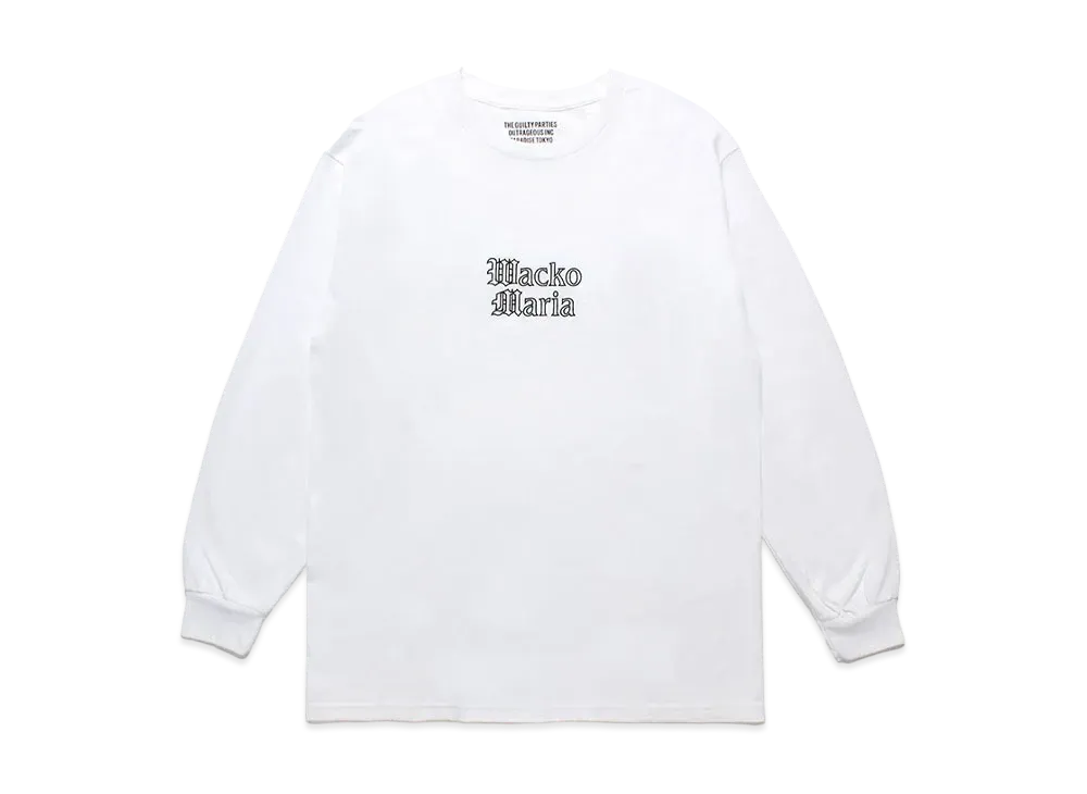 WACKO MARIA Tim Lehi / Long Sleeve T-Shirt "White"