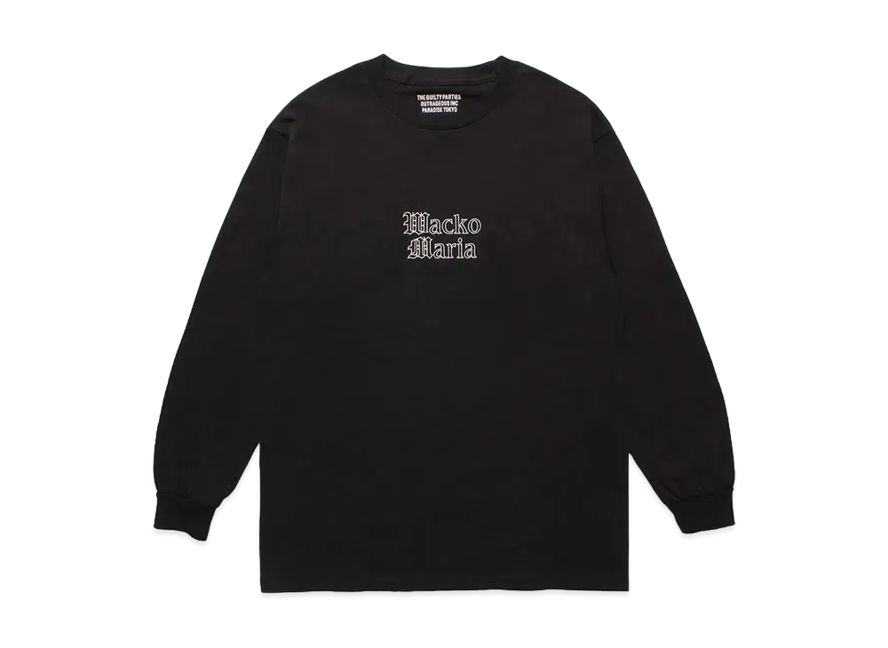WACKO MARIA Tim Lehi / Long Sleeve T-Shirt "Black"