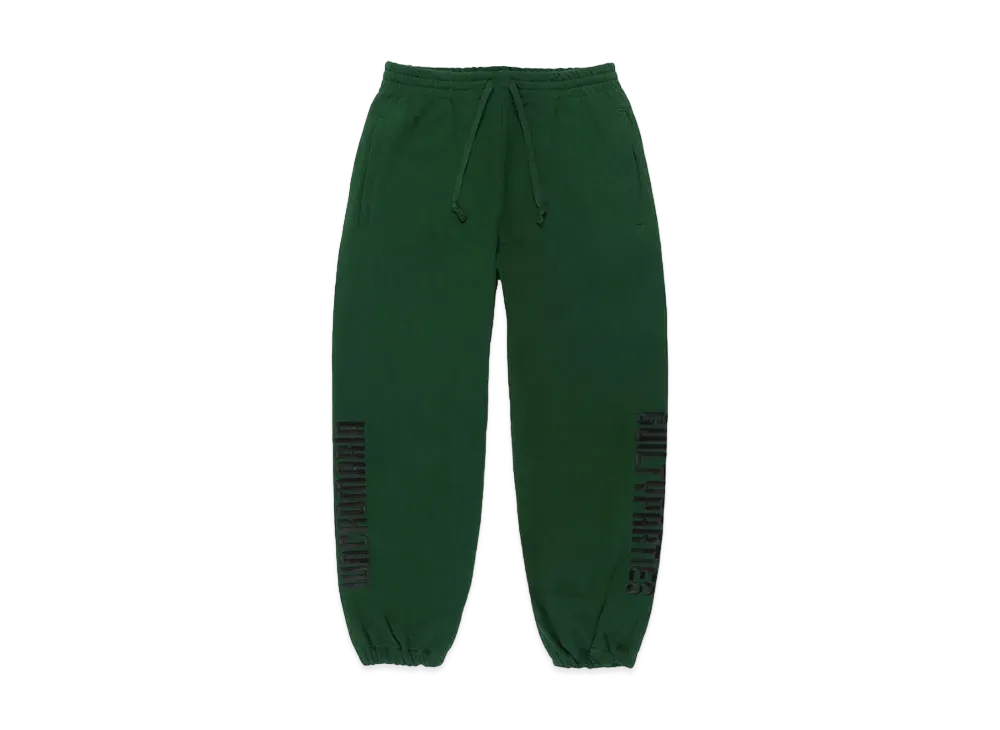 WACKO MARIA Heavy Weight Sweat Pants "Green"