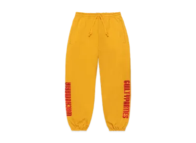 WACKO MARIA Heavy Weight Sweat Pants "Yellow"