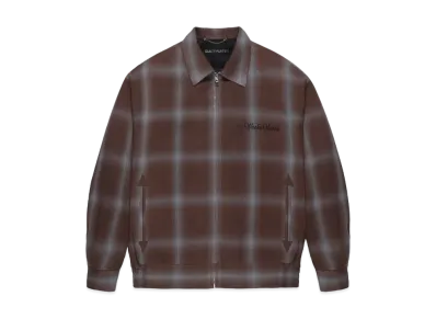 WACKO MARIA Check 50's Jacket "Brown"