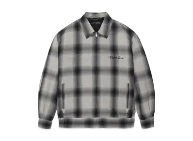 WACKO MARIA Check 50's Jacket "Gray"