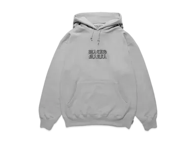 WACKO MARIA Middle Weight Hooded Sweat Shirt "Gray"