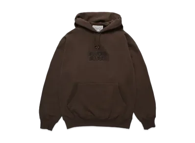 WACKO MARIA Middle Weight Hooded Sweat Shirt "Brown"