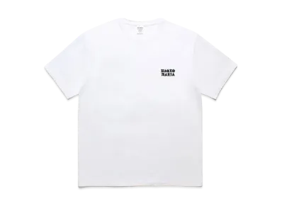 WACKO MARIA Washed Heavy Weight T-Shirt "White"