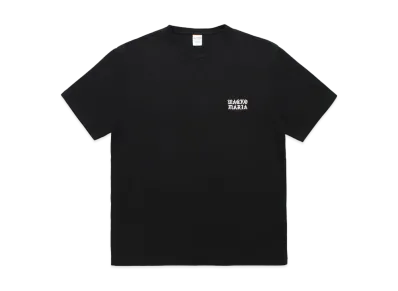 WACKO MARIA Washed Heavy Weight T-Shirt "Black"