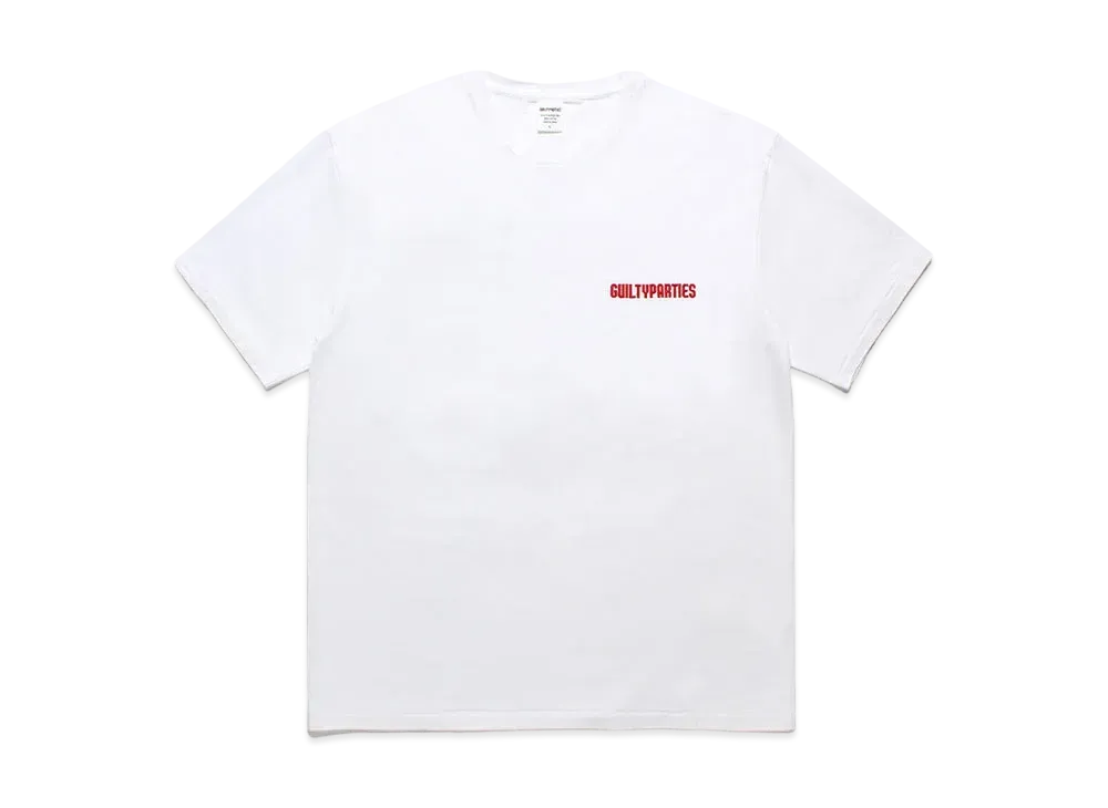 WACKO MARIA Washed Heavy Weight T-Shirt "White"
