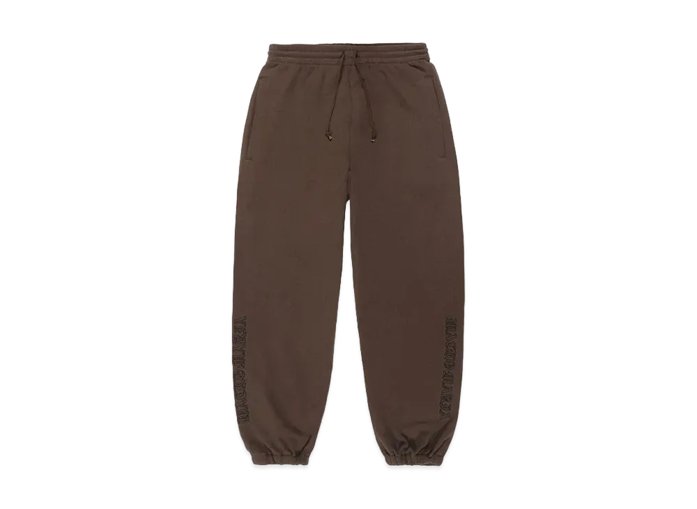WACKO MARIA Middle Weight Sweat Pants "Brown"