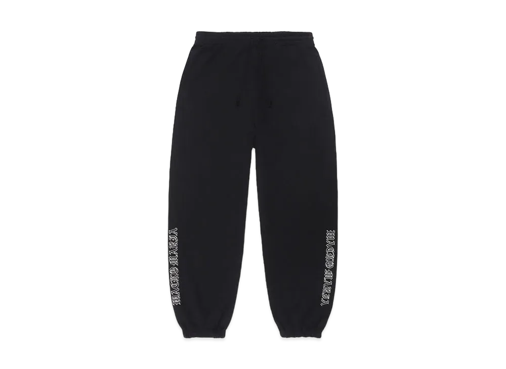 WACKO MARIA Middle Weight Sweat Pants "Black"