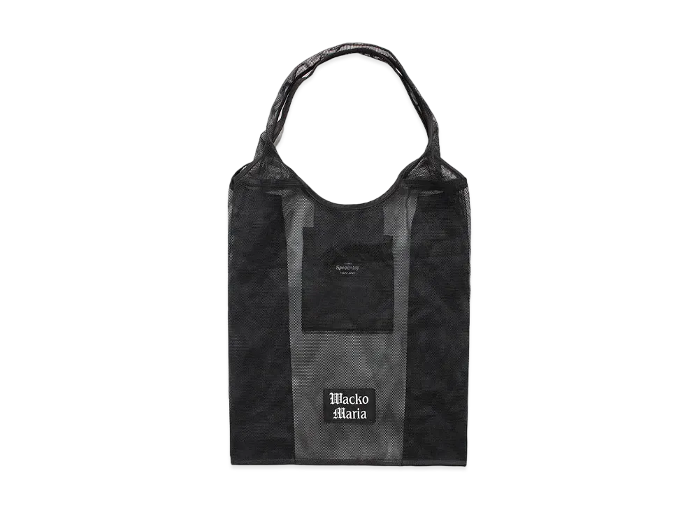 WACKO MARIA Speak Easy / Mesh Packable Tote Bag "Black"