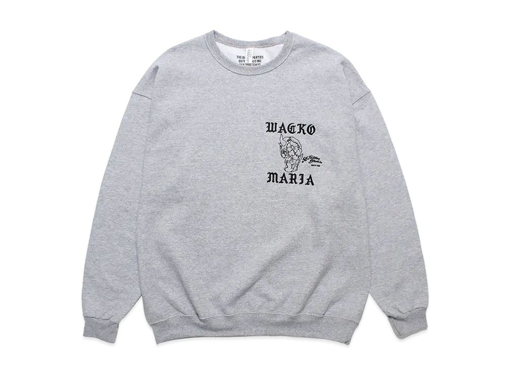 58 Tattoo Studio x WACKO MARIA Sweat Shirt "Gray"