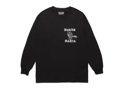 56 Tattoo Studio x WACKO MARIA Long Sleeve T-shirt "Black"