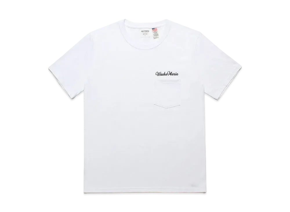 WACKO MARIA US Fabric Pocket T-Shirt "White"