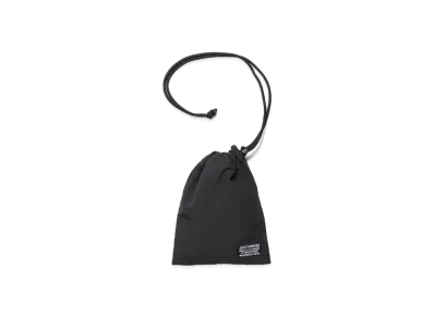WACKO MARIA Nylon Shoulder Pouch "Black"