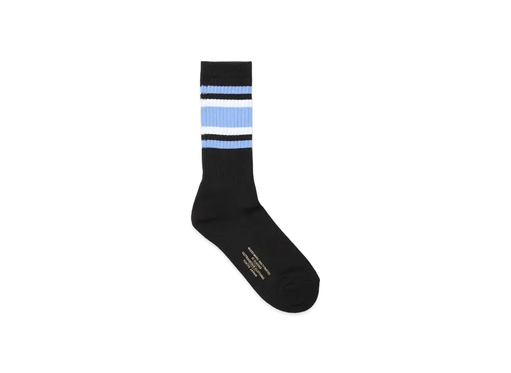 WACKO MARIA Striped Socks "Purple"