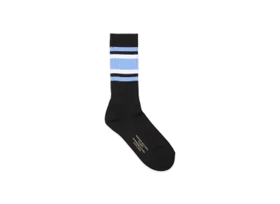 WACKO MARIA Striped Socks "Purple"