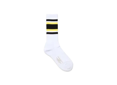 WACKO MARIA Striped Socks "Yellow"