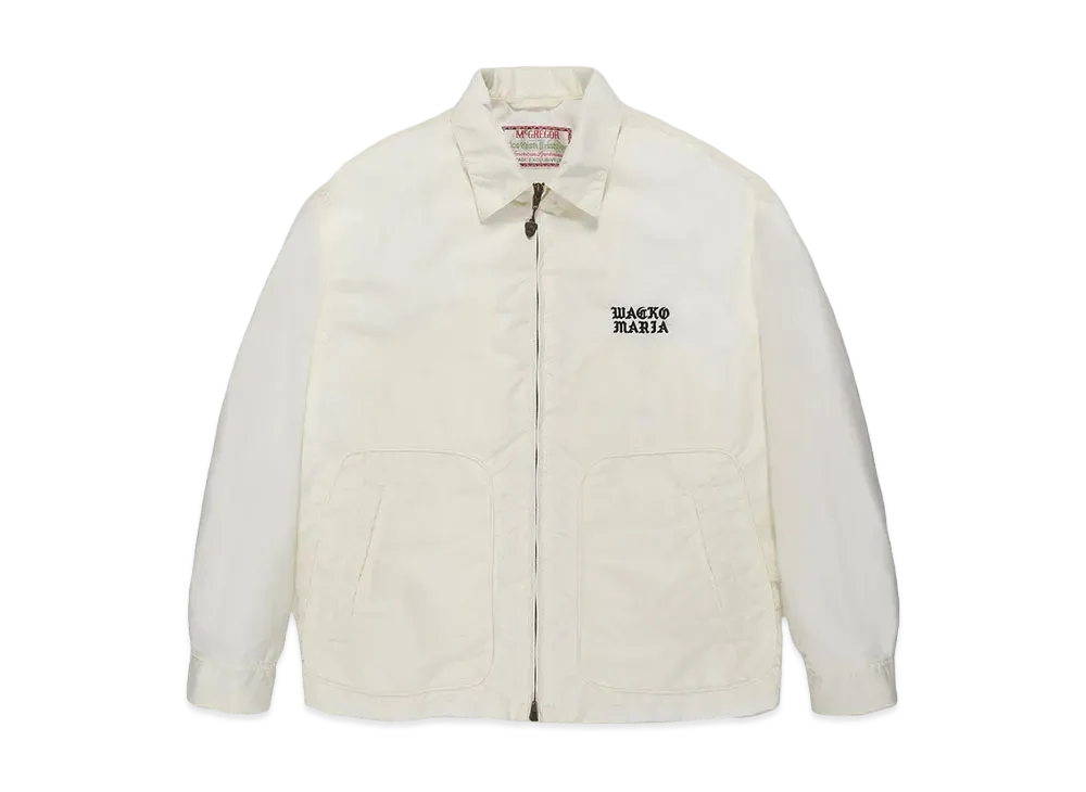 WACKO MARIA Mcgregor / Nylon Drizzler Jacket "White"