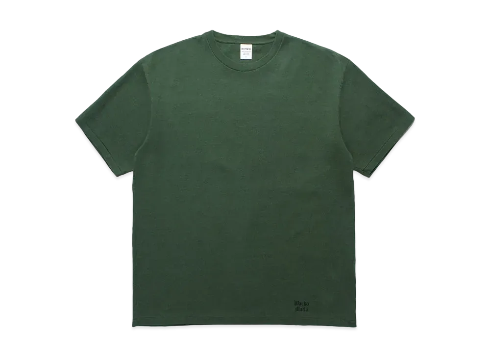 WACKO MARIA Washed Heavy Weight T-Shirt "Green"