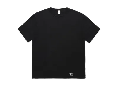 WACKO MARIA Washed Heavy Weight T-Shirt "Black"