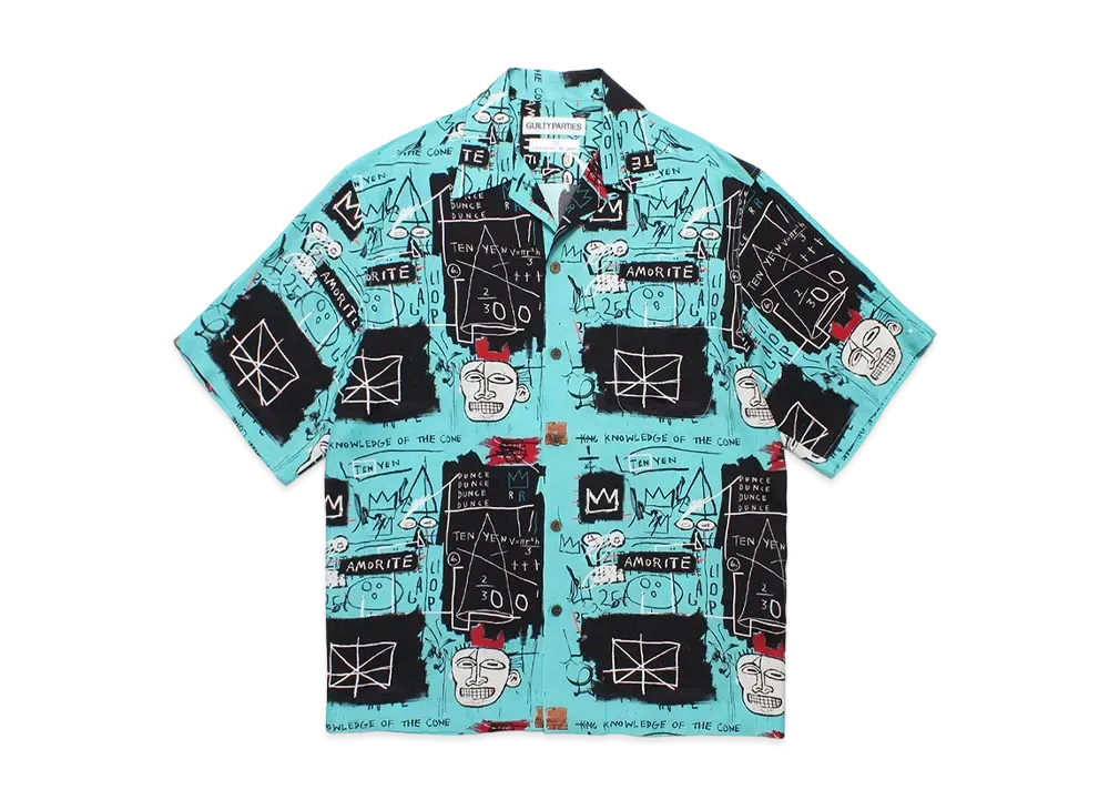 WACKO MARIA Jean-Michel Basquiat / Hawaiian Shirt (Type-1,2,3) "Type-2"