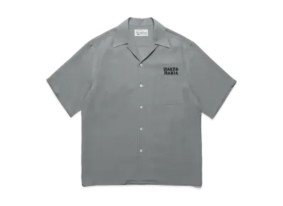 WACKO MARIA 50's Open Collar Shirt "Gray"