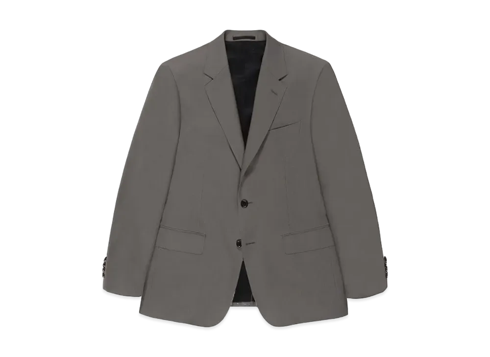 WACKO MARIA Dormeuil / Single Breasted Jacket "Gray"