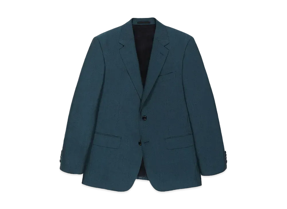 WACKO MARIA Dormeuil / Single Breasted Jacket "Blue"