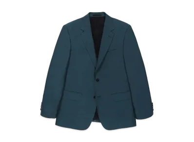 WACKO MARIA Dormeuil / Single Breasted Jacket "Blue"