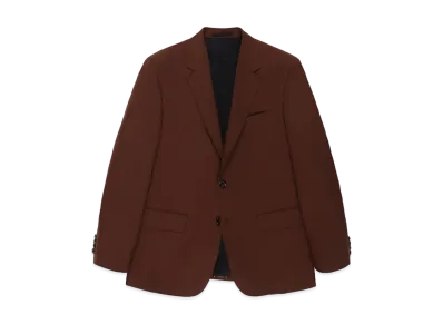 WACKO MARIA Dormeuil / Single Breasted Jacket "Brown"