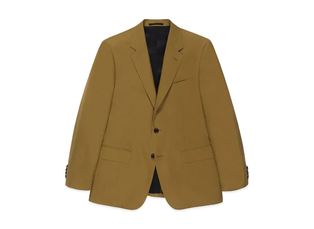 WACKO MARIA Dormeuil / Single Breasted Jacket "Gold"
