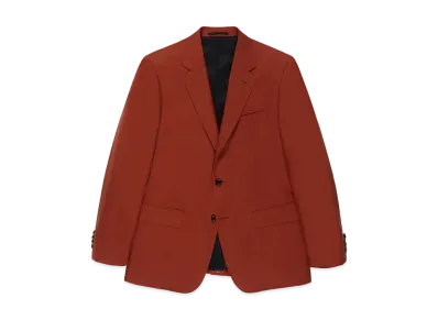WACKO MARIA Dormeuil / Single Breasted Jacket "Dark Orange"
